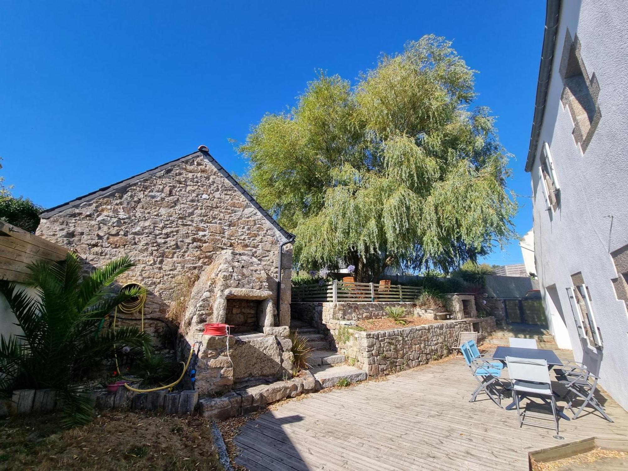 La Grange De L'Aber Ildut Villa Brélès Eksteriør billede